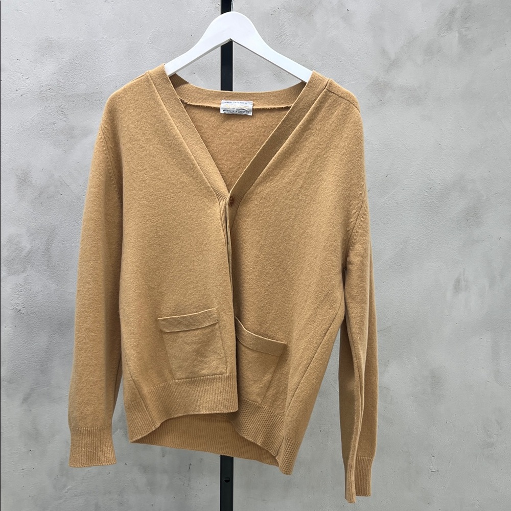Women's Tan Cardigan Sweater